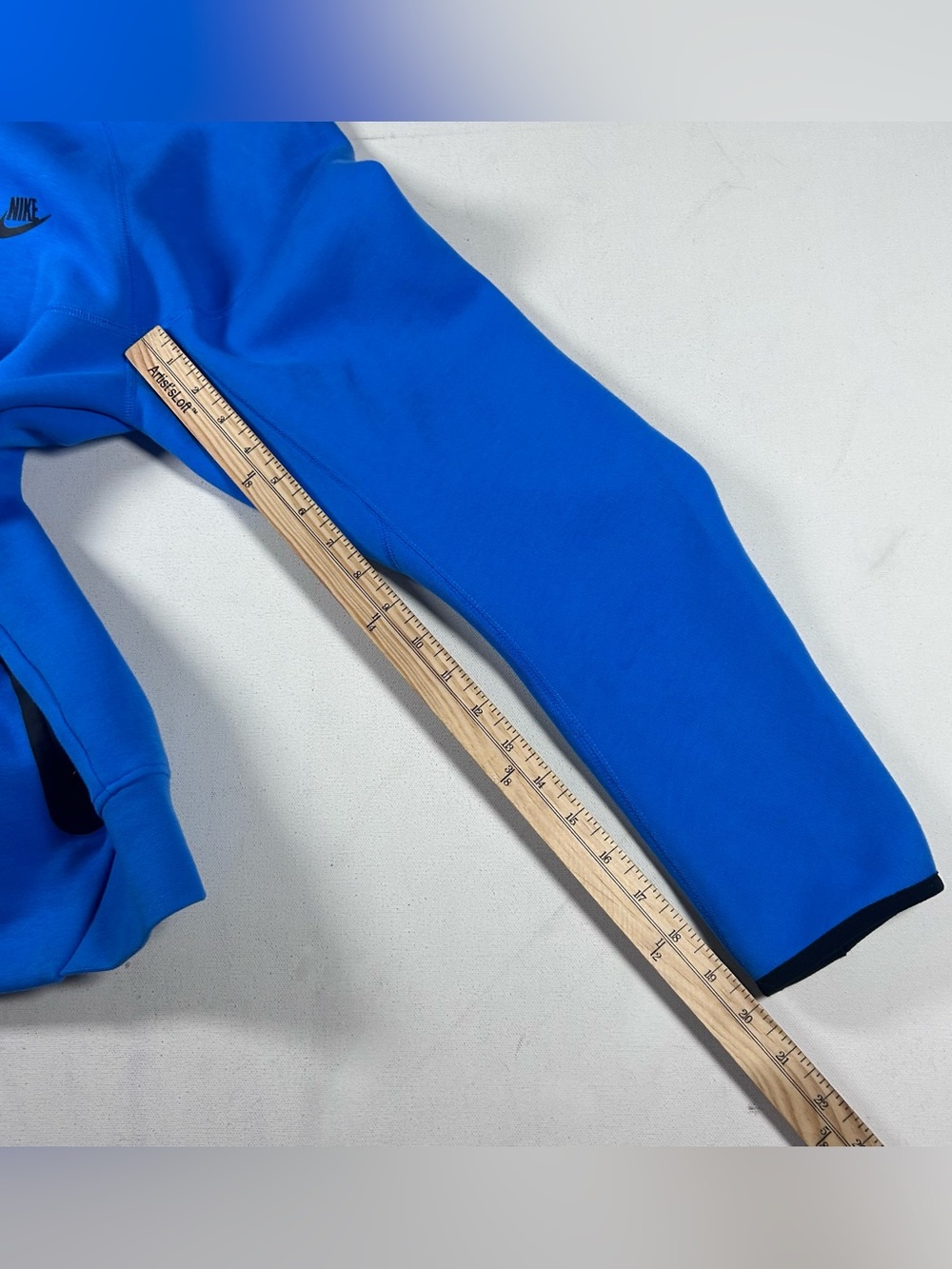 Men’s XL Nike Sportswear Tech Fleece Windrunner Photo Blue Full Zip - Picture 6 of 7